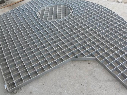 熱浸鋅平臺鋼格板